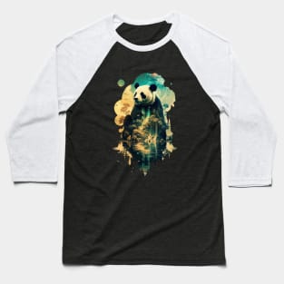 Cool Panda Baseball T-Shirt